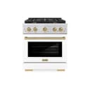 Autograph Edition 30 in. 4.2 cu. ft. Paramount Dual Fuel Range with 4 Burner Gas Cooktop view 2