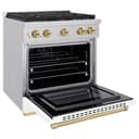 Autograph Edition 30 in. 4.2 cu. ft. Paramount Dual Fuel Range with 4 Burner Gas Cooktop view 4