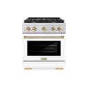 Autograph Edition 30 in. 4.2 cu. ft. Paramount Dual Fuel Range with 4 Burner Gas Cooktop view 2