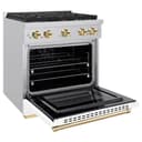 Autograph Edition 30 in. 4.2 cu. ft. Paramount Dual Fuel Range with 4 Burner Gas Cooktop view 4