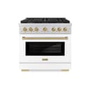 Autograph Edition 36 in. 5.2 cu. ft. Paramount Dual Fuel Range with 6 Burner Gas Cooktop view 2