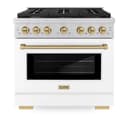 Autograph Edition 36 in. 5.2 cu. ft. Paramount Dual Fuel Range with 6 Burner Gas Cooktop view 5