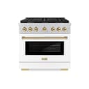 Autograph Edition 36 in. 5.2 cu. ft. Paramount Dual Fuel Range with 6 Burner Gas Cooktop view 2
