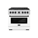 Autograph Edition 36 in. 5.2 cu. ft. Paramount Dual Fuel Range with 6 Burner Gas Cooktop view 2