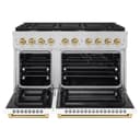 Autograph Edition 48 in. 6.7 cu. ft. Paramount Double Oven Dual Fuel Range with 8 Burner Gas Cooktop view 6