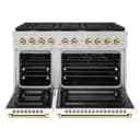 Autograph Edition 48 in. 6.7 cu. ft. Paramount Double Oven Dual Fuel Range with 8 Burner Gas Cooktop view 5