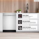 24 In. Stainless Steel Hybrid 52db Dishwasher view 8