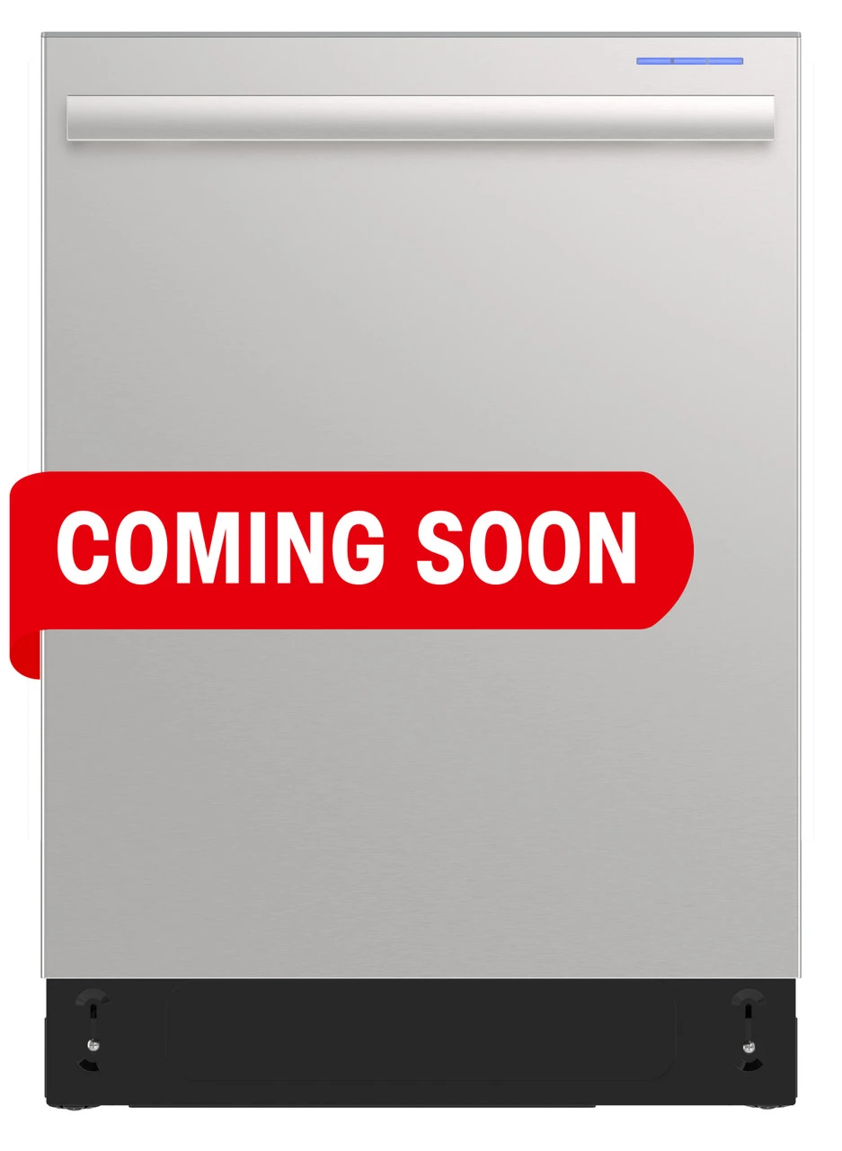 24" Top Control Stainless Steel Pocket Handle 44db Dishwasher With Auto Door Open