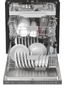 24" Top Control Stainless Steel Pocket Handle 44db Dishwasher With Auto Door Open view 3