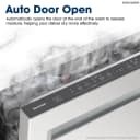 24" Top Control Stainless Steel Pocket Handle 44db Dishwasher With Auto Door Open view 7