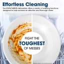 24" Top Control Stainless Steel Pocket Handle 44db Dishwasher With Auto Door Open view 11