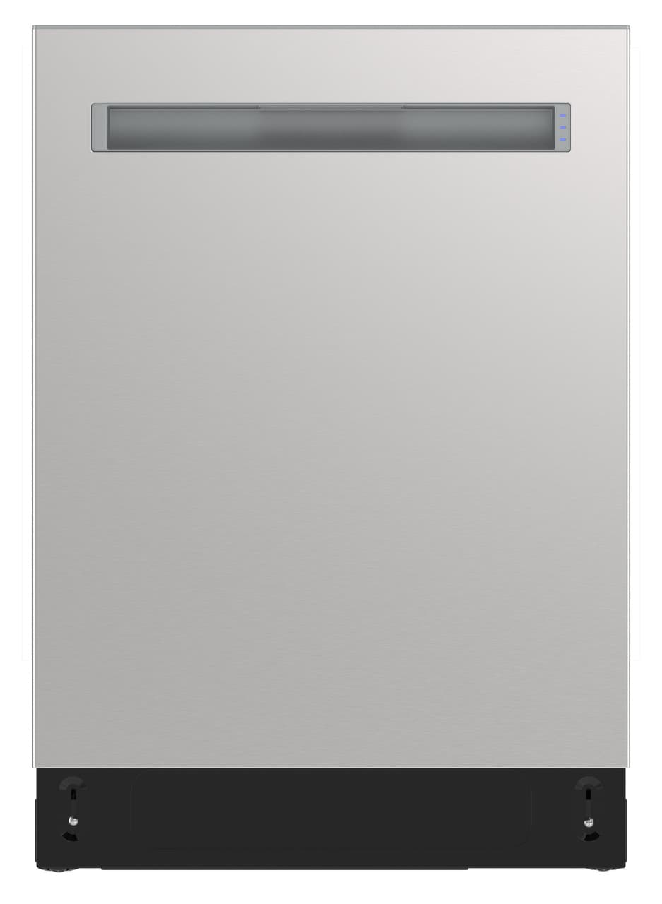 24" Top Control Stainless Steel Pocket Handle 44db Dishwasher With Auto Door Open