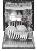 24" Top Control Stainless Steel Pocket Handle 44db Dishwasher With Auto Door Open view 2