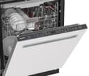 24" Top Control Stainless Steel Pocket Handle 44db Dishwasher With Auto Door Open view 3