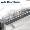 24" Top Control Stainless Steel Handle 44db Dishwasher With Auto Door Open view 7