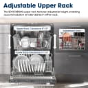 24" Top Control Stainless Steel Handle 44db Dishwasher With Auto Door Open view 8