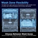 24" Top Control Stainless Steel Handle 44db Dishwasher With Auto Door Open view 10