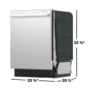 24" Top Control Stainless Steel Handle 44db Dishwasher With Auto Door Open view 21