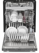 24" Top Control Stainless Steel Handle 44db Dishwasher With Auto Door Open view 2