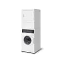 SF7 Stacked White Washer – Electric Dryer with Pet Plus™ view 2