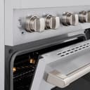 30in. 4.2 cu. ft. Gas Range with Convection Gas Oven in Stainless Steel with 4 Brass Burners view 12