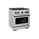 AutographEdition 30 in. 4.2 cu. ft. 4 Burner Gas Range with Convection Gas Oven in Stainless Steel and Matte Black Accents view 1