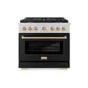 Autograph Edition 36 in. 5.2 cu. ft. 6 Burner Gas Range with Convection Gas Oven view 2