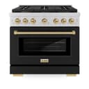 Autograph Edition 36 in. 5.2 cu. ft. 6 Burner Gas Range with Convection Gas Oven view 4