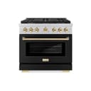 Autograph Edition 36 in. 5.2 cu. ft. 6 Burner Gas Range with Convection Gas Oven view 2