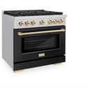 Autograph Edition 36 in. 5.2 cu. ft. 6 Burner Gas Range with Convection Gas Oven view 3