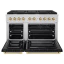 Autograph Edition 48 in. 6.7 cu. ft. 8 Burner Double Oven Gas Range view 3
