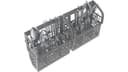 100 Plus Dishwasher  24'' White SHE4AEM2N view 12
