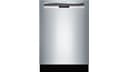 800 Series Dishwasher24'' Custom Panel Ready Stainless steel view 1