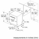300 Series Dishwasher 24'' view 27