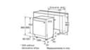 Dishwasher24'' Black view 8