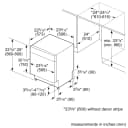 100 Series Dishwasher 24'' view 9
