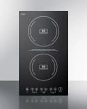 12" Wide 230V 2-Burner Induction Cooktop view 1