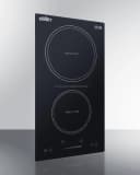 12" Wide 115V 2-Zone Induction Cooktop, Cord Included view 5