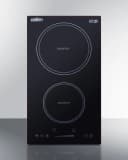 12" Wide 208-240V 2-Zone Induction Cooktop view 1