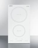 12" Wide 208-240V 2-Zone Induction Cooktop view 1