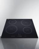 24" Wide 208-240V 4-Zone Induction Cooktop view 2