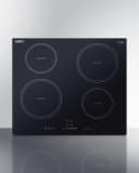 24" Wide 208-240V 4-Zone Induction Cooktop view 1