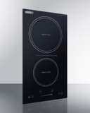 12" Wide 115V 2-Zone Induction Cooktop With Safety Shutoff view 6