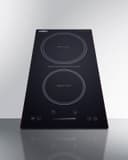 12" Wide 115V 2-Zone Induction Cooktop With Safety Shutoff view 8