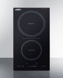 12" Wide 208-240V 2-Zone Induction Cooktop With Safety Shutoff view 1