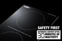 12" Wide 208-240V 2-Zone Induction Cooktop With Safety Shutoff view 2