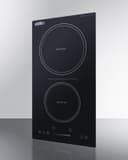 12" Wide 208-240V 2-Zone Induction Cooktop With Safety Shutoff view 7