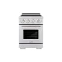 24 In. 3.2 Cu. Ft. Paramount Induction Range With 3 Element Cooktop And Electric Convection Oven In Stainless Steel view 1