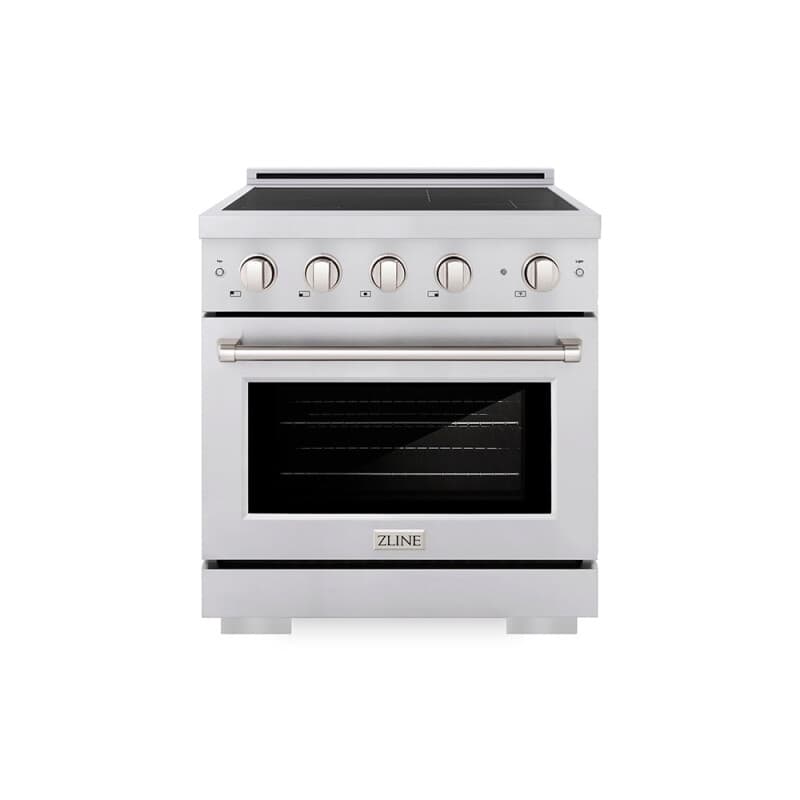 30 in. 4.2 cu. ft. Paramount Induction Range with 4 Element Cooktop and Electric Convection Oven