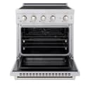 30 in. 4.2 cu. ft. Paramount Induction Range with 4 Element Cooktop and Electric Convection Oven view 3